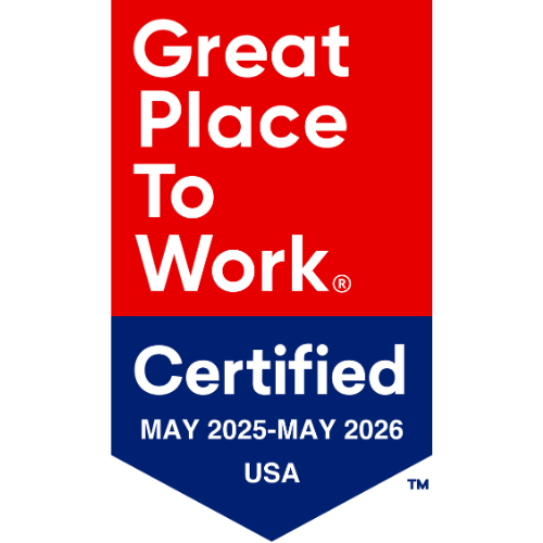 A Great Place to Work badge for 25-26