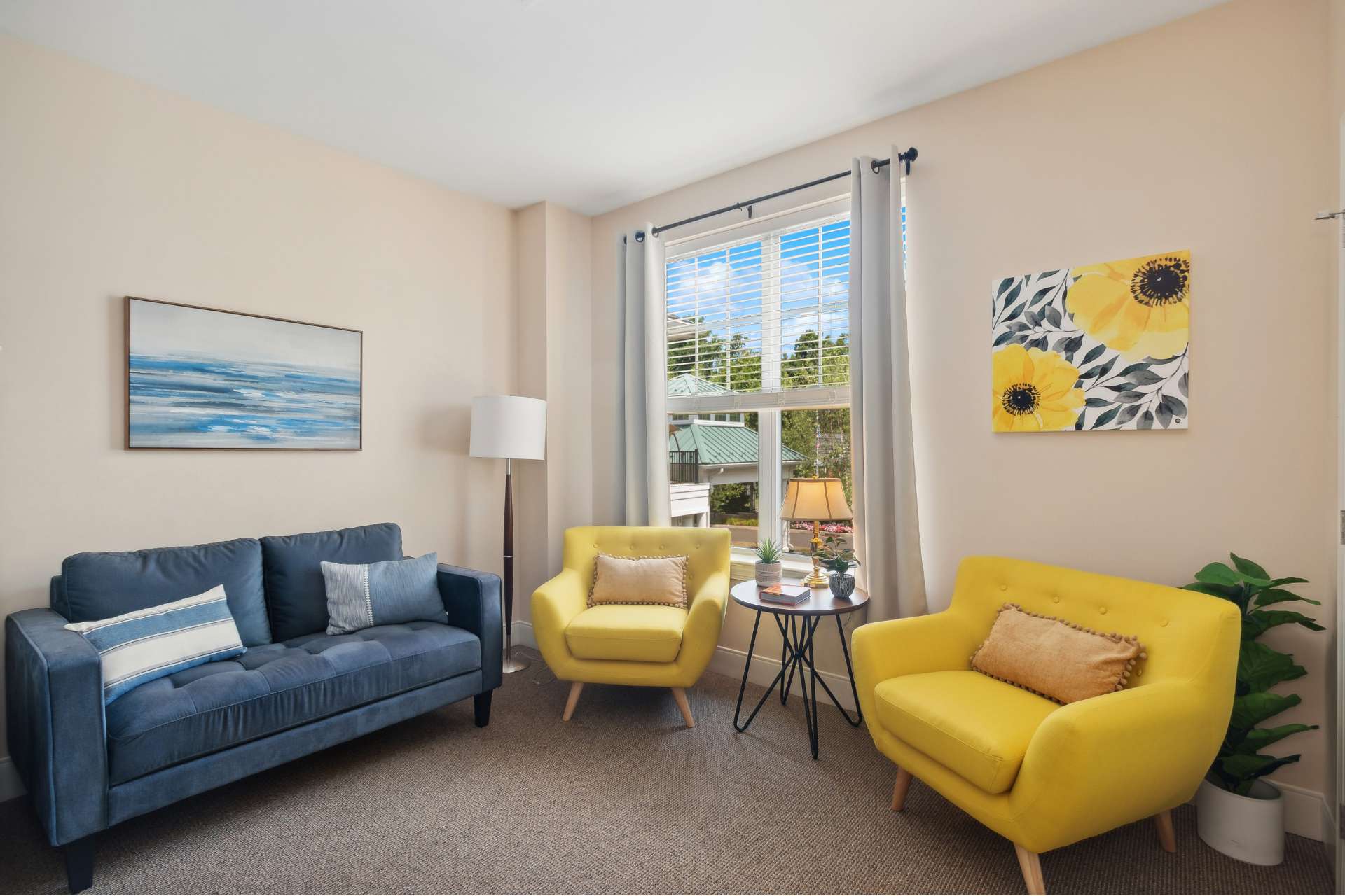 A private living room.